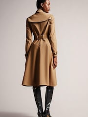 Ted Baker Natural Mayiah Double Breasted Trench With Coat - Image 5 of 11