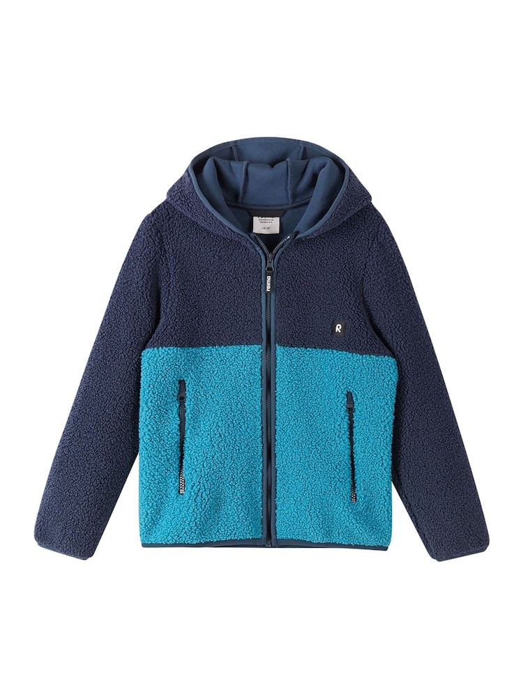 Reima Blue Muhkea Fleece Hoodie - Image 1 of 4 Reima Blue Muhkea Fleece Hoodie - Image 1 of 4