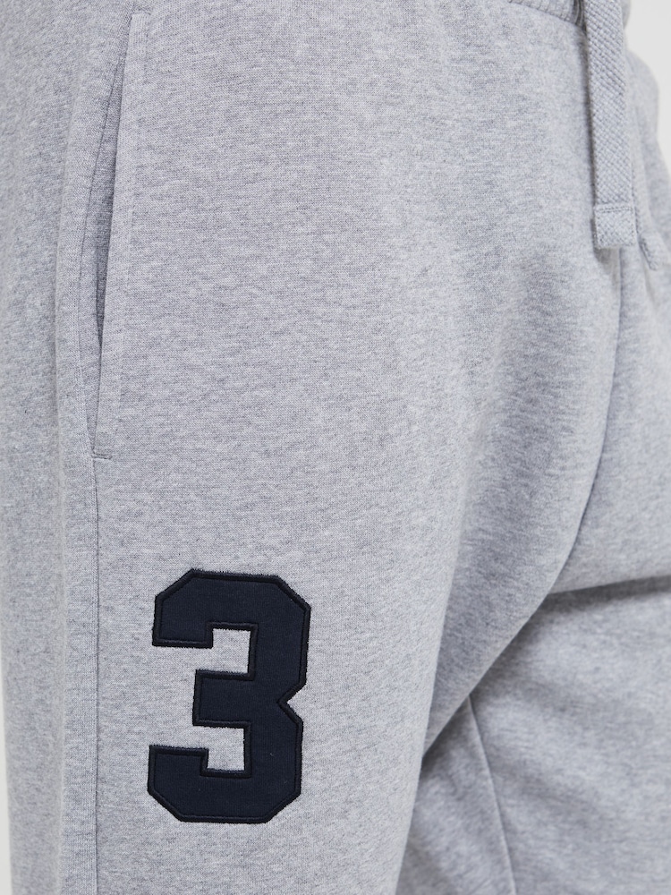 U.S. Polo Assn. Vintage Grey Heather Player 3 Joggers - Image 6 of 6