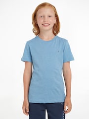 Tommy Hilfiger Blue Basic T-Shirt - Image 1 of 10