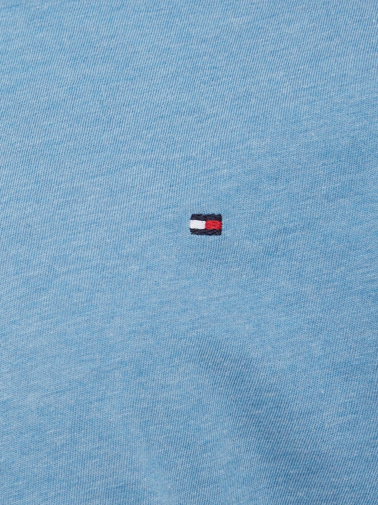 Tommy Hilfiger Blue Basic T-Shirt - Image 10 of 10