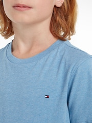 Tommy Hilfiger Blue Basic T-Shirt - Image 3 of 10