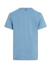 Tommy Hilfiger Blue Basic T-Shirt - Image 5 of 10