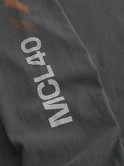 Hollister Black Crew Neck Long Sleeve T-Shirt - Image 4 of 5