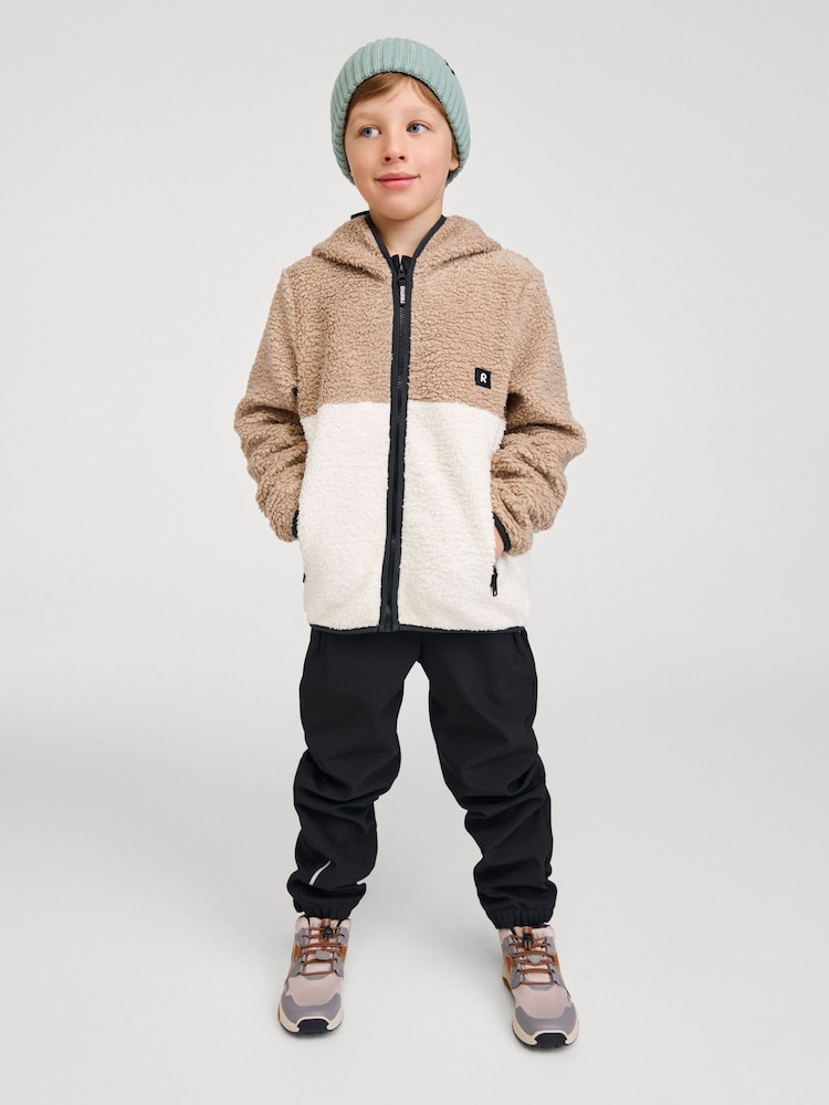 Reima Brown Muhkea Fleece Hoodie - Image 1 of 4 Reima Brown Muhkea Fleece Hoodie - Image 1 of 4