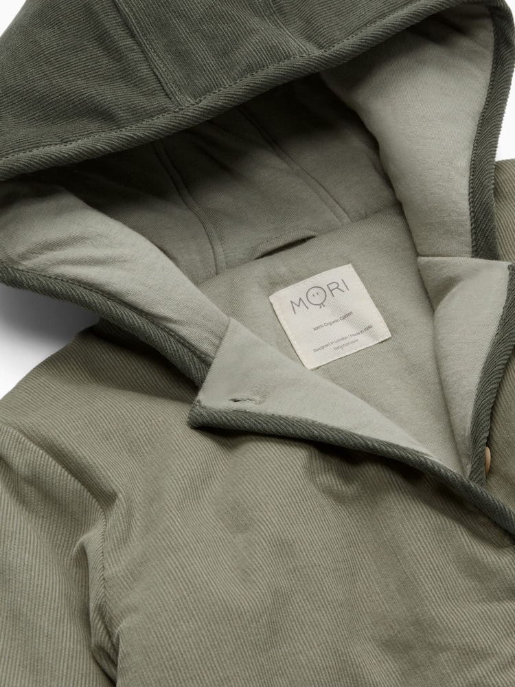 Chaqueta de pana acolchada verde MORI - Imagen 6 de 6