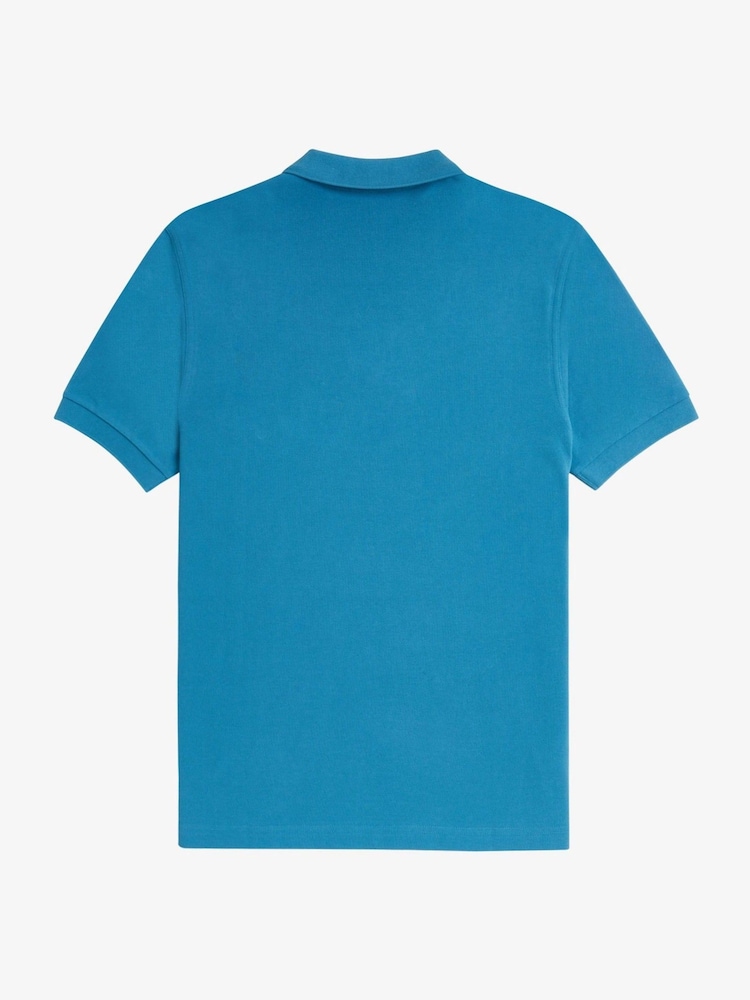 Fred Perry 100% Cotton Plain Polo Shirt - Image 5 of 6