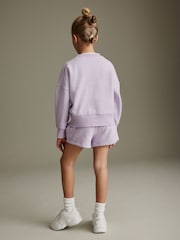 Lilac Purple Crew Sweatshirt Top (3-16yrs) - Image 3 of 7