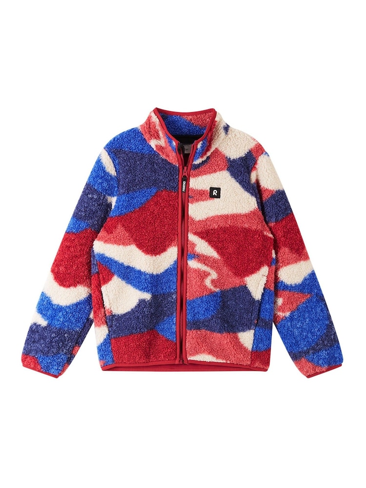 Reima Red Tupsis Fleece Sweater - Image 2 of 5 Reima Red Tupsis Fleece Sweater - Image 2 of 5