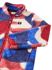 Reima Red Tupsis Fleece Sweater - Image 4 of 5