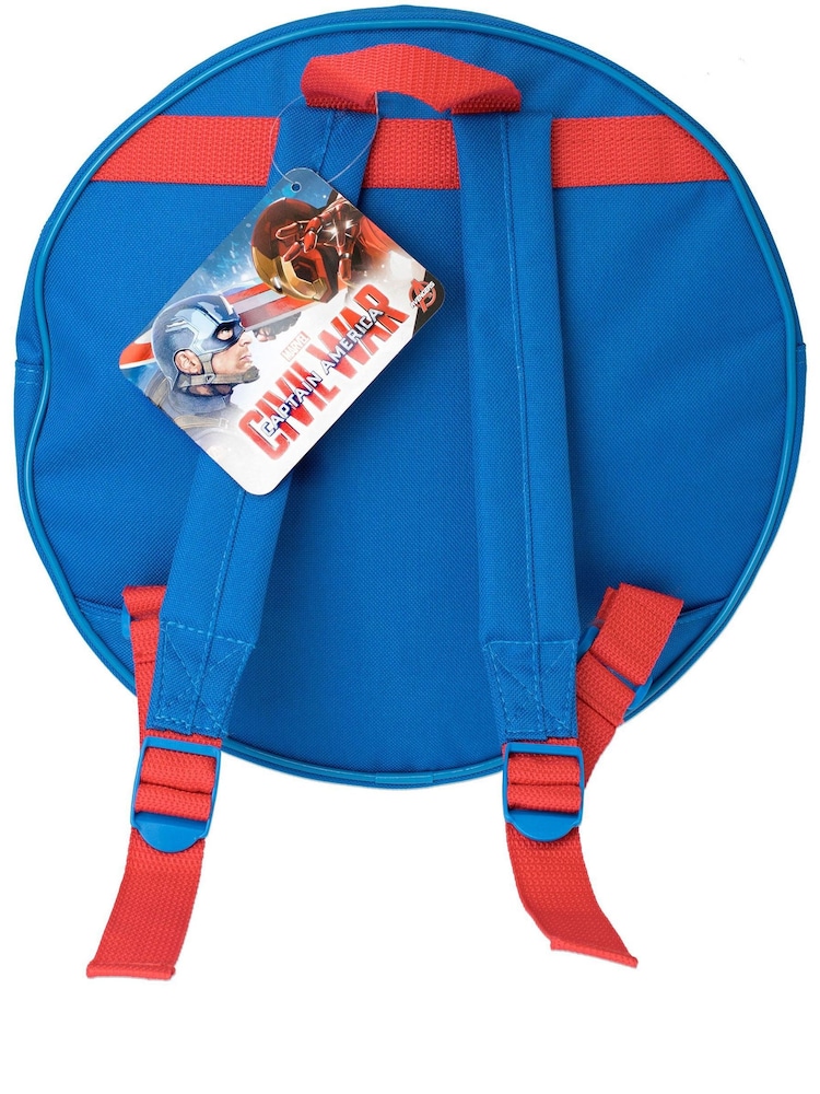 Character Silver Disney Marvel Captain America Shield Backpack - Image 4 of 4
