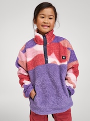 Reima Pink Turina Fleece Sweater - Image 1 of 5