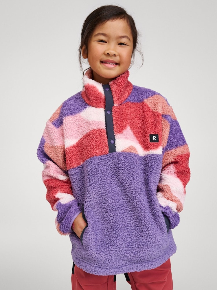 Reima Pink Turina Fleece Sweater - Image 1 of 5