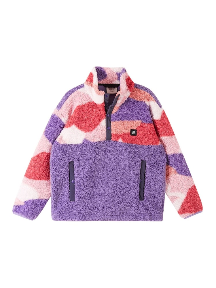 Reima Pink Turina Fleece Sweater - Image 2 of 5