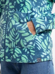 Weird Fish Imogen Full Zip Printed Microfleece Hoodie - 圖片 5/7