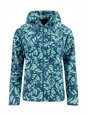 Weird Fish Imogen Full Zip Printed Microfleece Hoodie - 圖片 6/7