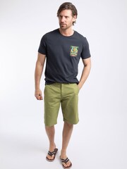 Pantalones cortos con parte delantera lisa Rayburn de Weird Fish - Imagen 3 de 7