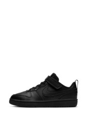 Nike Black Junior Court Borough Low Trainers - Image 4 of 7