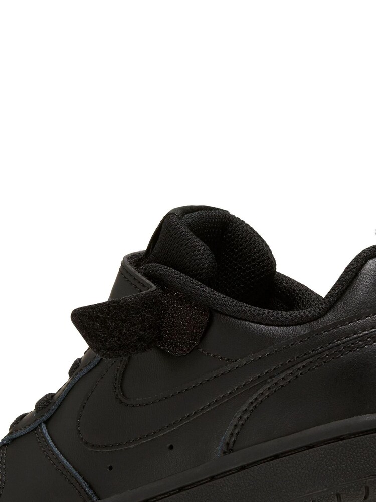 Schwarz - Nike Junior Court Borough Niedrige Turnschuhe - Bild 7 von 7 Schwarz - Nike Junior Court Borough Niedrige Turnschuhe - Bild 7 von 7
