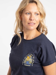 Weird Fish Blue Rivers Back Print Angling Trust Graphic T-Shirt - Image 3 of 7