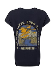 Weird Fish Blue Rivers Back Print Angling Trust Graphic T-Shirt - Image 7 of 7