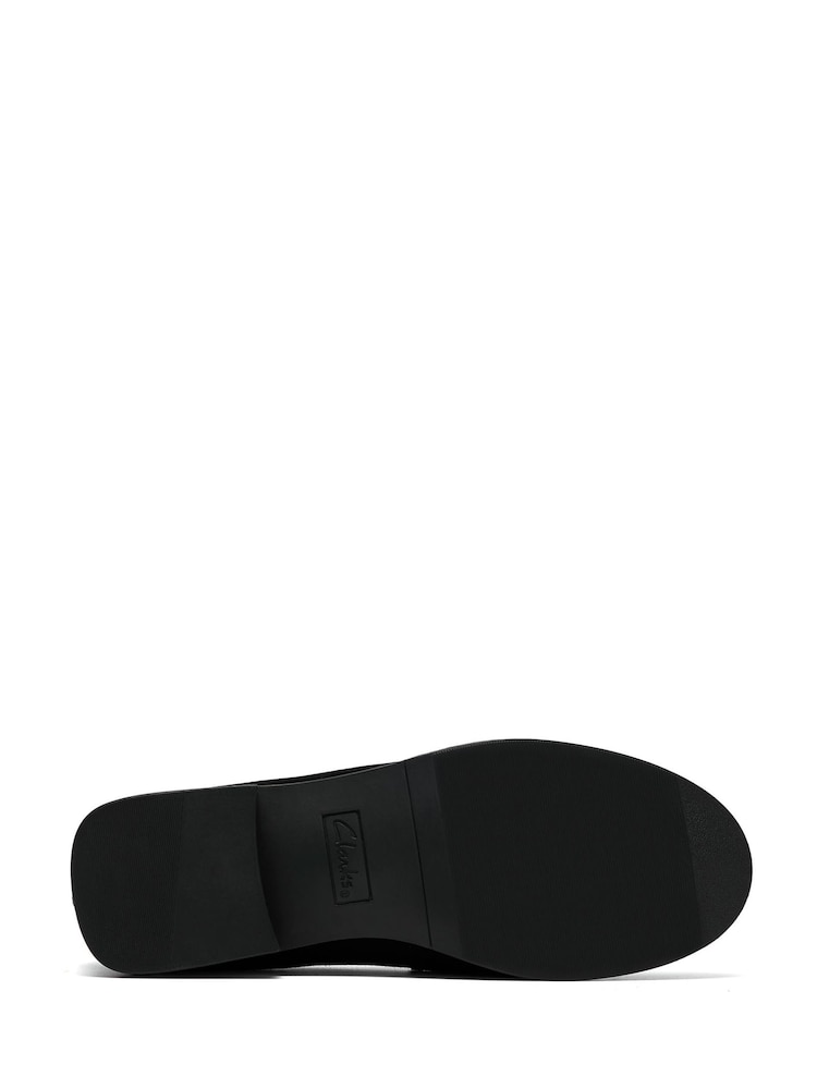 Clarks Black Alixea Walk Suede Loafers - Image 6 of 6