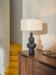 MADE.COM Black Freyja Table Lamp - Image 1 of 2