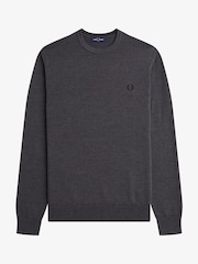 Fred Perry Classic Crew-Neck Jumper - Image 5 of 6