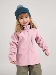 Reima Pink Water Resistant Vantti Softshell Jacket - Image 1 of 6
