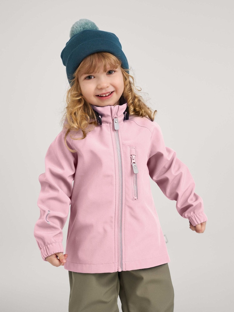 Reima Pink Water Resistant Vantti Softshell Jacket - Image 1 of 6