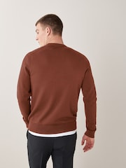 Fred Perry Classic Crew-Neck Jumper - Image 2 of 8