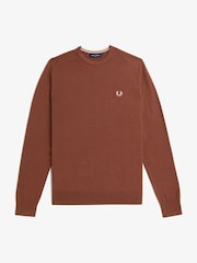 Fred Perry Classic Crew-Neck Jumper - Image 7 of 8