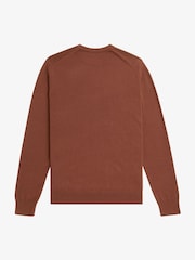 Fred Perry Classic Crew-Neck Jumper - Image 8 of 8