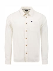 قميص كريب بنمط Geoffery كم طويل ملمس بارز من Weird Fish - Image 5 of 6