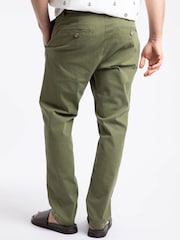 Weird Fish Green Freddie Super Soft Chino Trousers - Image 2 of 7