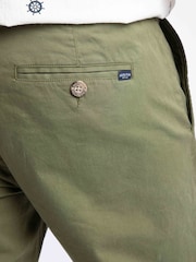 Weird Fish Green Freddie Super Soft Chino Trousers - Image 4 of 7