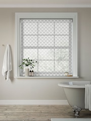 Slate Grey Margo Sheer Made to Measure Roller Blind - Image 2 of 6