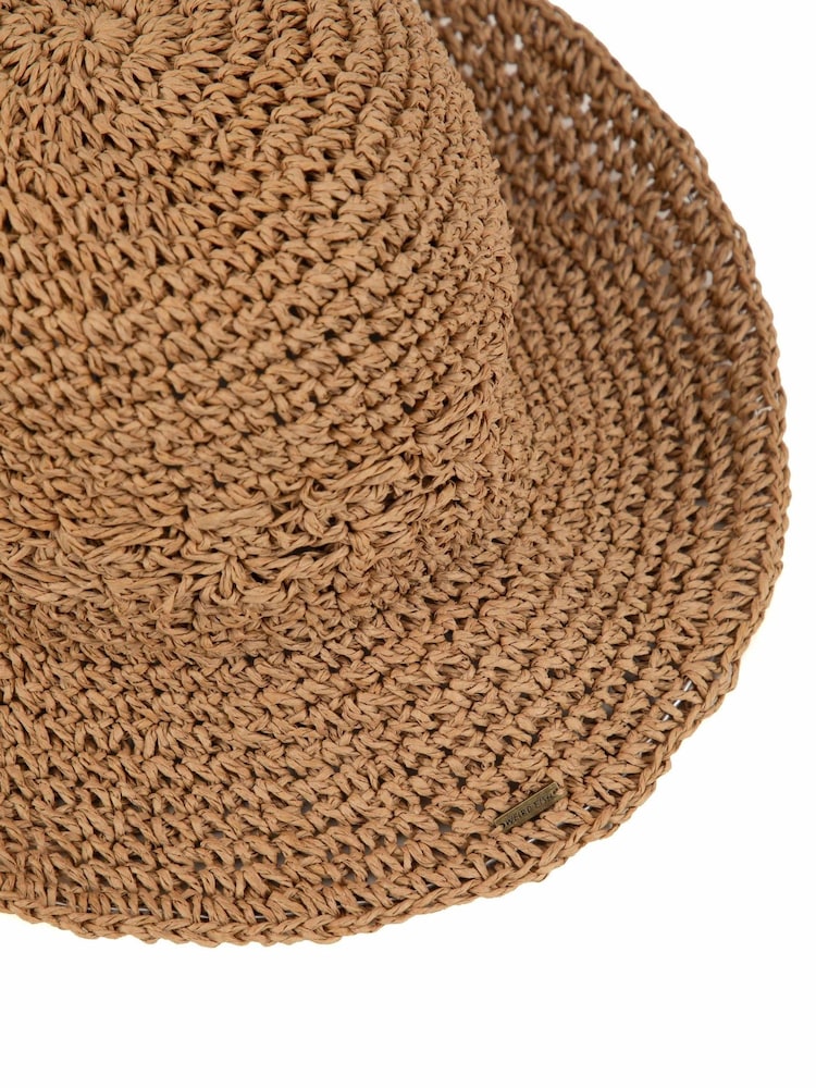 Weird Fish Myra Straw Bucket Hat - Imagen 4 de 4