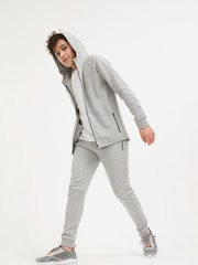Grey Tech Sportswear Zip Through Hoodie (3-16yrs) - Image 1 of 8