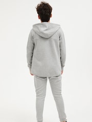 Grey Tech Sportswear Zip Through Hoodie (3-16yrs) - Image 3 of 8
