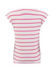 Weird Fish Pink Bowe Striped Jersey T-Shirt - Image 7 of 7