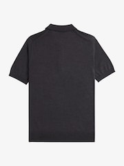 Fred Perry Merino Wool Blend Knitted Polo Shirt - Image 5 of 5
