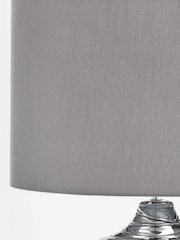 Smoke Grey Drizzle Table Large Lamp - Image 7 of 7
