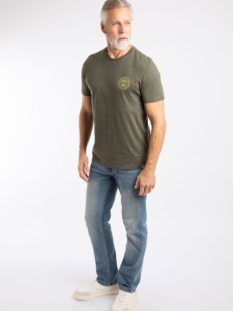 Weird Fish Green Angling Trust Back Print Graphic T-Shirt - Image 2 of 8