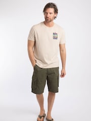 Weird Fish Cream Big Bream Theory Back Print Artist T-Shirt - Image 3 of 6