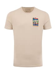 Weird Fish Cream Big Bream Theory Back Print Artist T-Shirt - Image 5 of 6