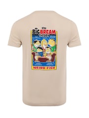 Weird Fish Cream Big Bream Theory Back Print Artist T-Shirt - Image 6 of 6