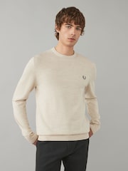 Fred Perry Classic Crew-Neck Jumper - Image 1 of 6