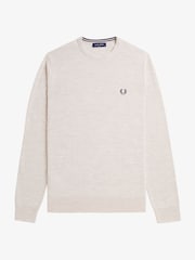 Fred Perry Classic Crew-Neck Jumper - Image 5 of 6