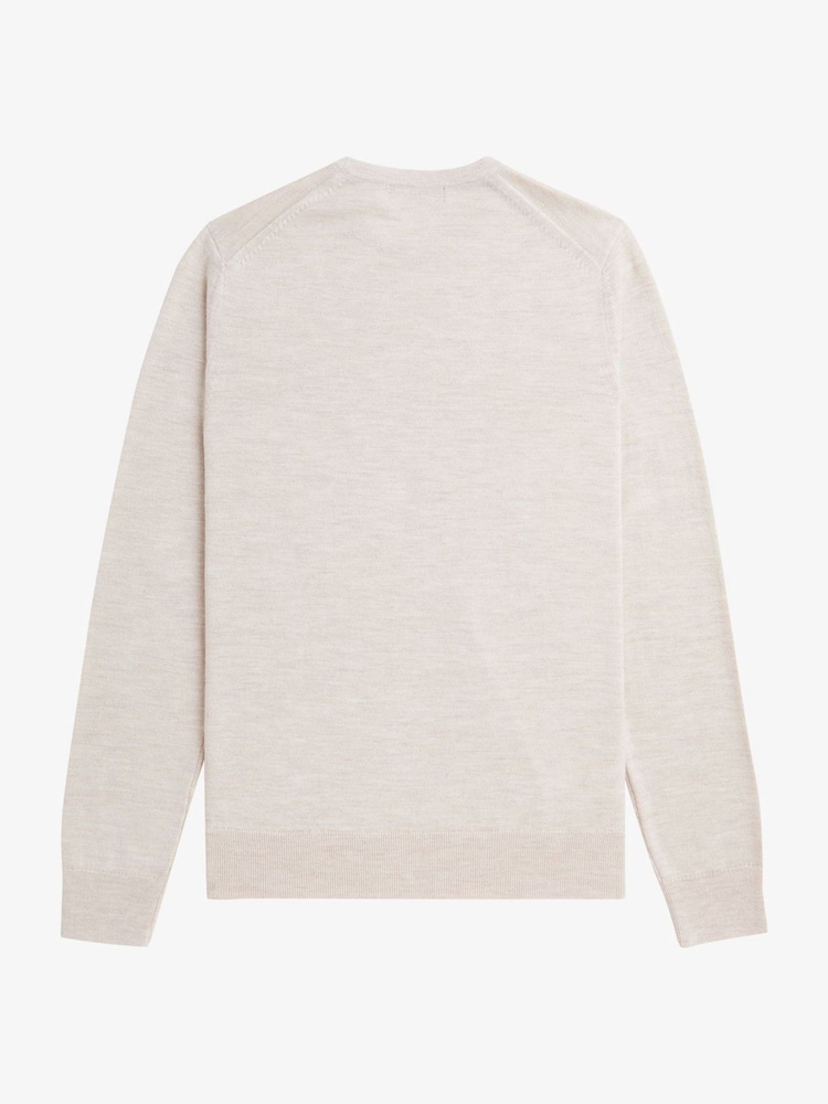Fred Perry Classic Crew-Neck Jumper - Image 6 of 6